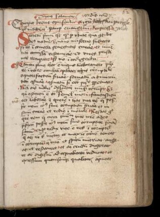 Johannes de Rupescissa: Pauper evangelium [Liber de consideratione quintae essentiae]