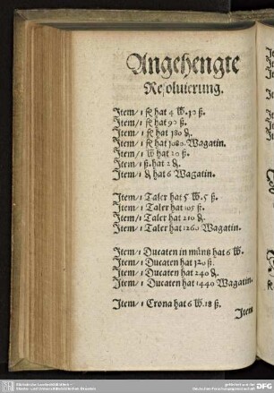 Angehengte Resolvierung.