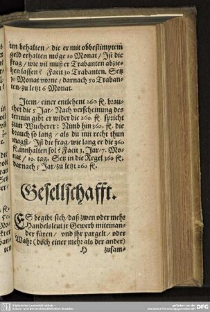 Gesellschafft.