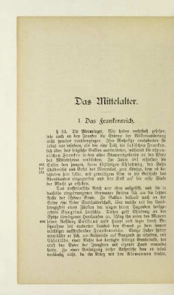 I. Das Frankenreich