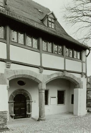 Luther-Geburtshaus, Hoffassade