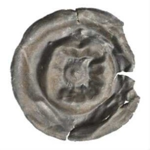 Fundmünze, Brakteat, 1200 - 1350