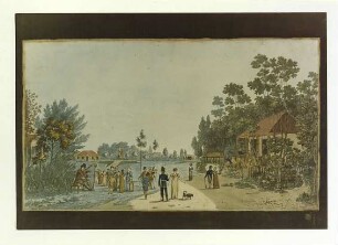 Friedrichsau um 1820