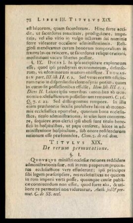 Titulus XIX. De rerum permutatione.