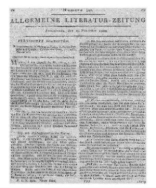 Erscheinungen. Bd. 1. Die Entdeckungen. Leipzig: Meißner 1798