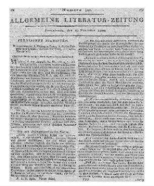 Erscheinungen. Bd. 1. Die Entdeckungen. Leipzig: Meißner 1798