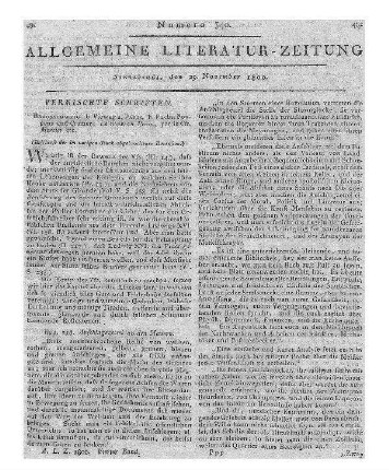 Erscheinungen. Bd. 1. Die Entdeckungen. Leipzig: Meißner 1798