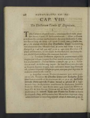 Cap. VIII. - XIII.