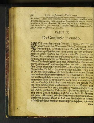 [Caput IX.- XVI.]