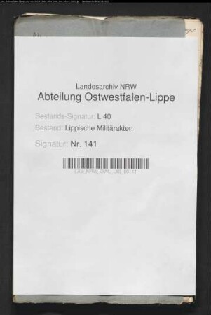 Kostenrechnung für das lipp. Kreiskontingent für Juni 1795