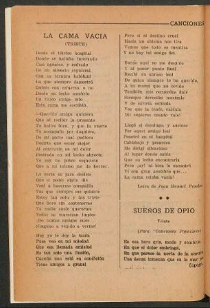 La cama vacia : (Triste)