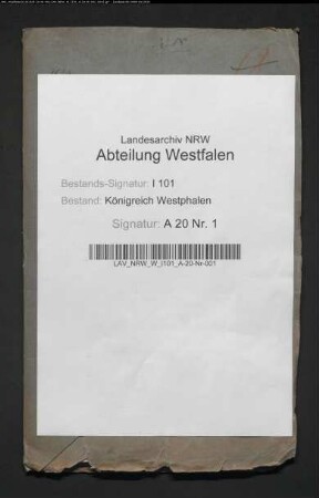 Aktivkapitalien der Domäne Herford