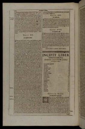 Incipit Liber Undecimus.