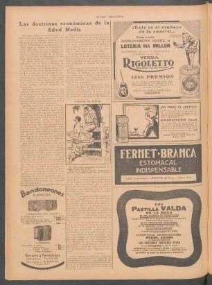 Las doctrinas económicas de la Edad Media