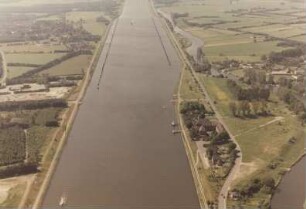 Weiche Schülp am Nord-Ostsee-Kanal, 1985