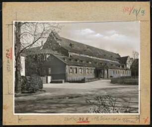 Landgräfliches Opernhaus (auch Landestheater Kleines Haus), Darmstadt: Ansicht von Norden