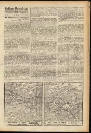 Vierte Ausgabe vom Samstag, den 01. April 1916.