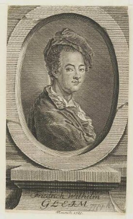 Bildnis des Johann Wilhelm Ludwig Gleim