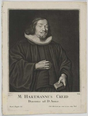 Bildnis des Hartmannus Creid