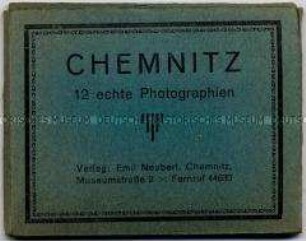 Fotomappe "Chemnitz" mit 12 Originalaufnahmen
