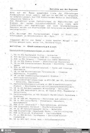arche-Dokumentation