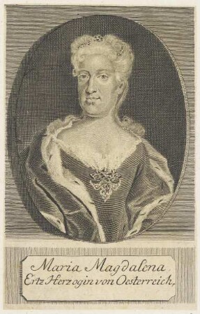 Bildnis der Maria Magdalena, Erzherzogin von Österreich