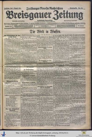 Nr. 178-208 (August 1914)