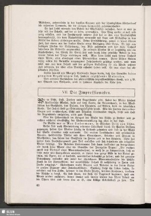 VII. Die Impressionisten