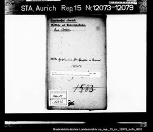 Der Staatszuschuß für die zweite Lehrerstelle in Dornum