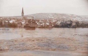 Hochwasser 1955 an der Mosel