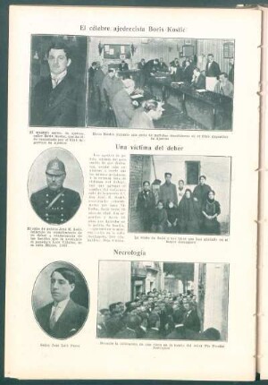 Una víctima del deber