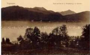 Ansicht vom Tegernsee