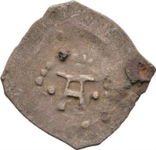 Münze, Pfennig (Vierschlagpfennig), 1438 - 1460