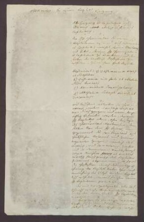 Zeugnis über die Erfüllung der Residenzpflicht und Universitätsstudien durch Clemens Vinzenz von der Heyden gen. Belderbusch.