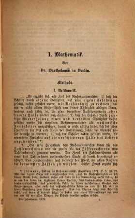 Pädagogischer Jahresbericht : von .... 24. 1871 (1873)