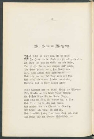 Br. Hermann Marggraff.
