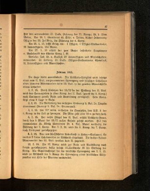 Februar 1915.
