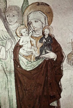 Anna Selbdritt, Erzengel Michael und der heilige Sigismund