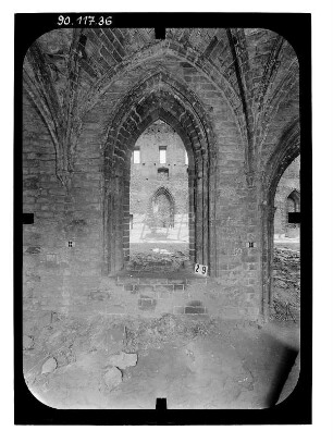 Brandenburg an der Havel. Dominikanerkloster St. Pauli (Ruine). Innenansicht