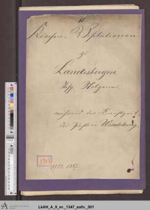 Landesbergen: Visitationsakten