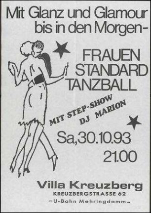 Mit Glanz und Glamour bis in den Morgen