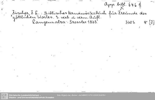 Apparatus biblicus 0646.d