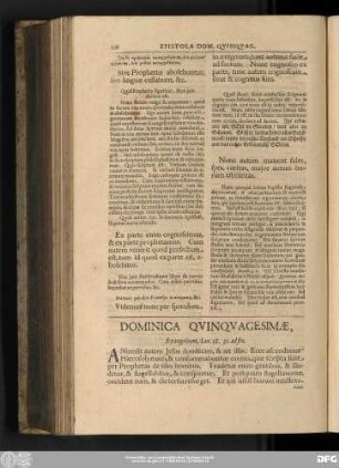 Dominica Quinquagesimae, Evangelium, Luc. 18. 31. ad fin.