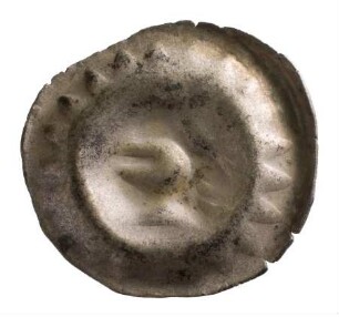 Münze, Hohlpfennig, 1440/1470