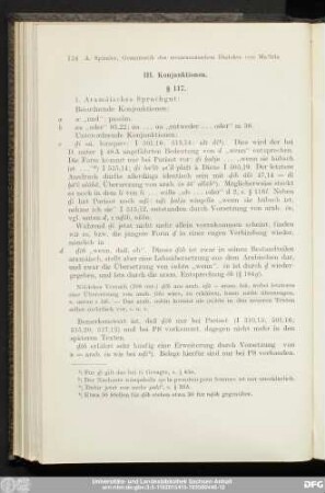 III. Konjunktionen. § 117.