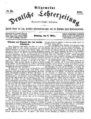 Stimmen aus England über das deutsche Schulwesen