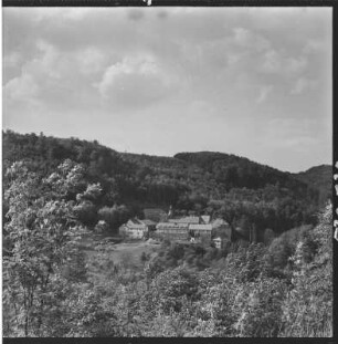 Blick zum Kloster Zella