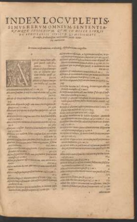 Index Locupletissimus Rerum Omnium Sententiarumque Insignium ...