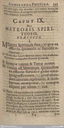 Caput IX. De Meteoris Spirituosis.
