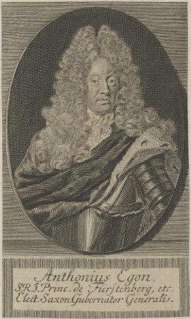 Bildnis des Anthonius Egon de Fürstenberg